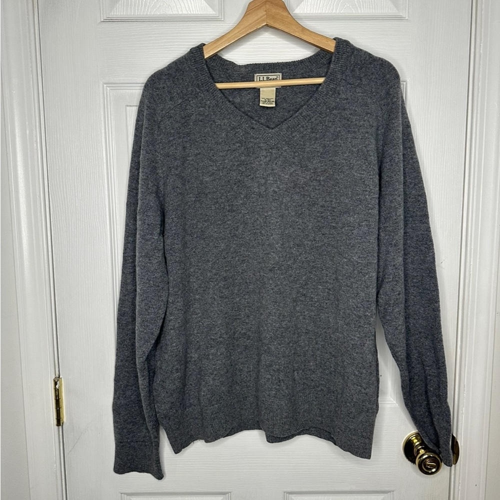 L.L. Bean Lambswool Men's Sweater Size XL